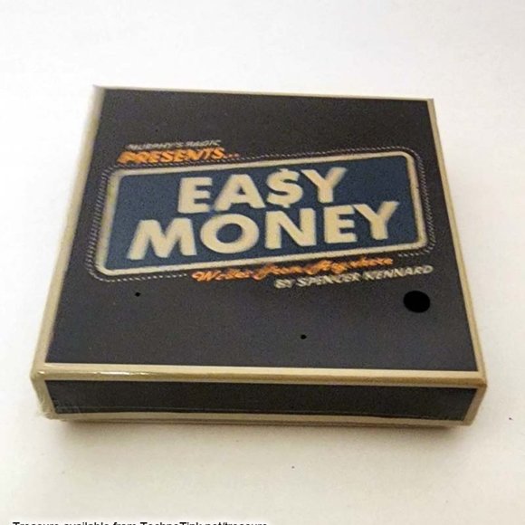 Easy Money Black Wallet (Gimmick and Online Instructions) by Spencer Kennard